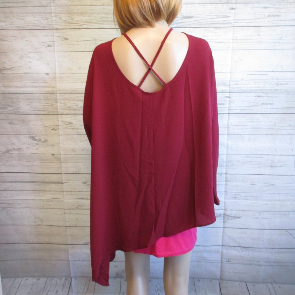 NWT - ONE URBAN DAY blouse - sz 1X - MSRP $48.00 - Approx. Measurements: armpit - Picture 2 of 2